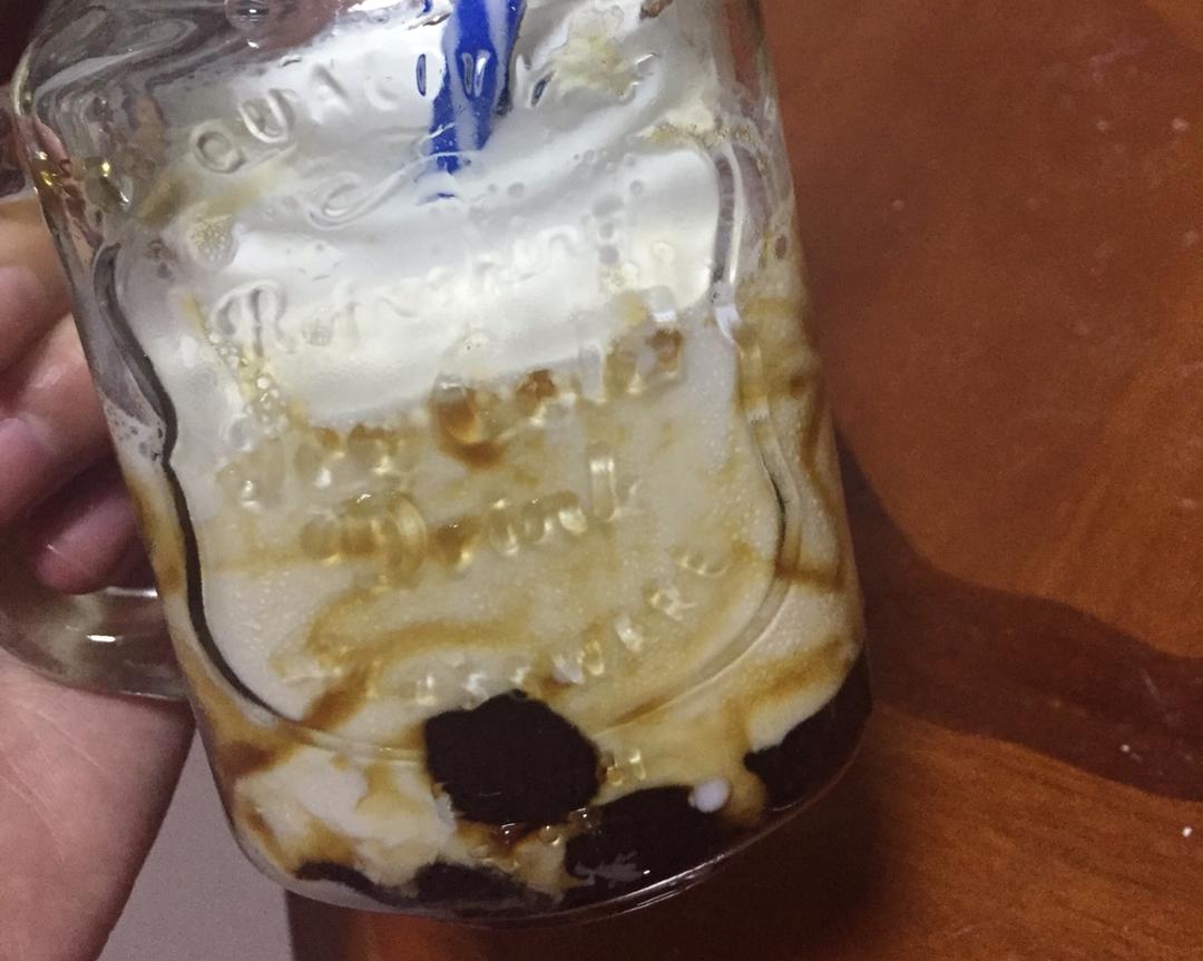详细版黑糖珍珠鲜奶的做法