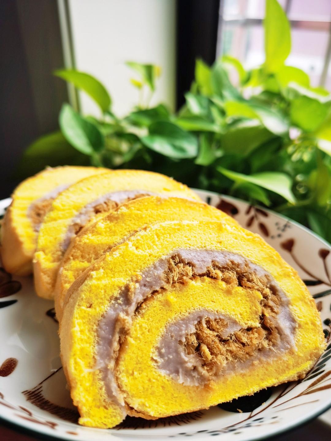芋泥控不容错过的芋泥蛋糕卷