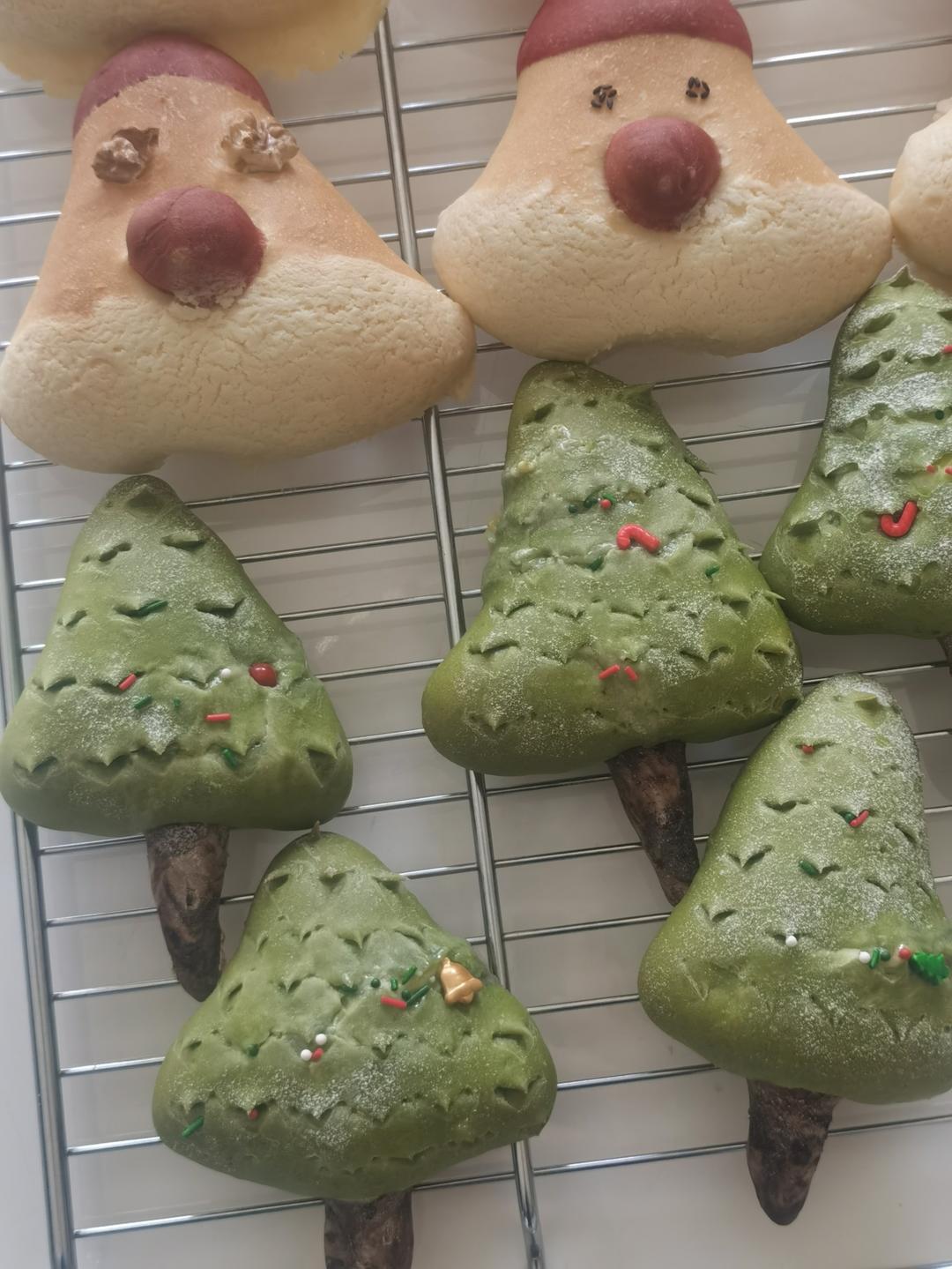 圣诞树🎄面包
