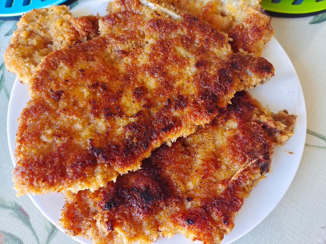 上海名堂炸猪排！脆薄炸街好吃！不掉粉不掉糠！