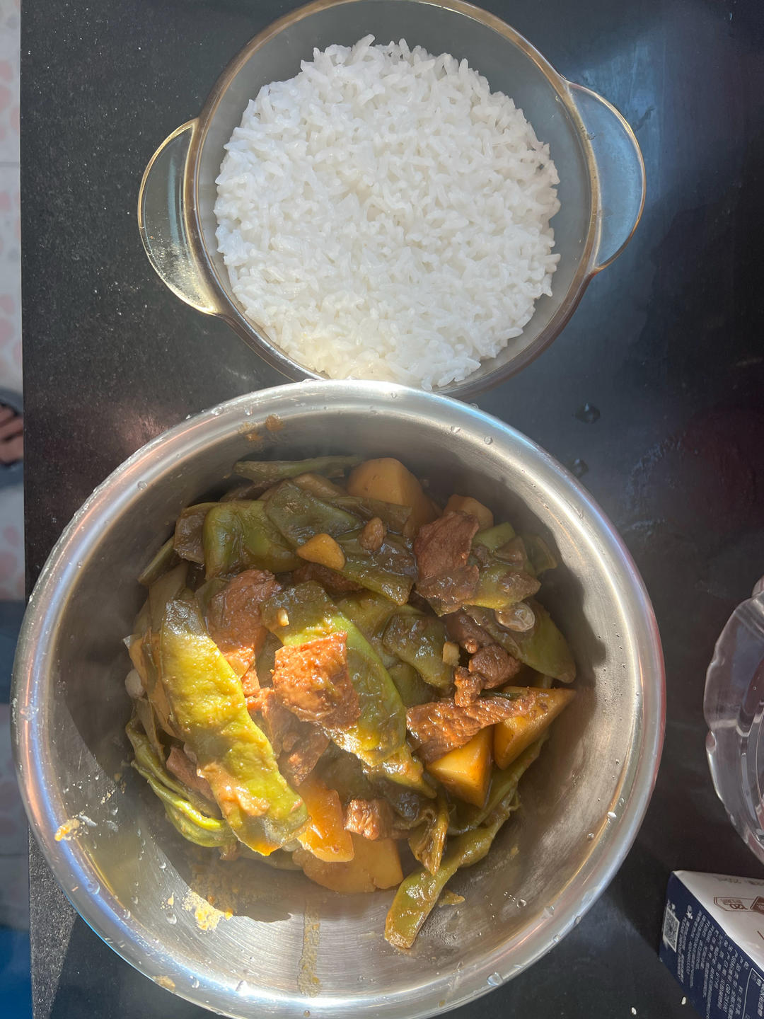 油豆角炖肉（一夫食堂版）