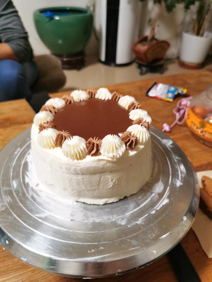 日式巧克力树莓蛋糕