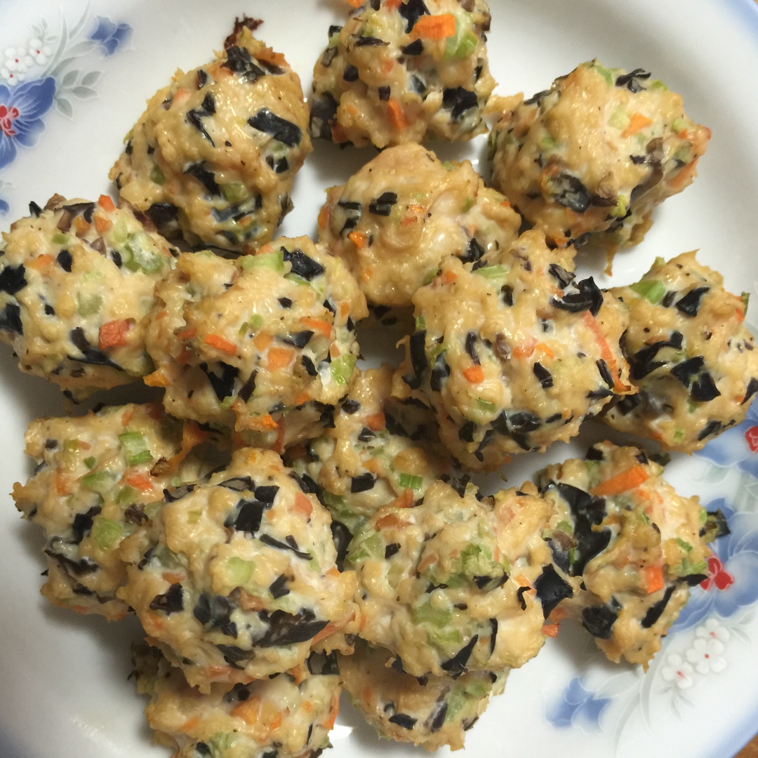 鸡胸豆腐肉丸子（减脂增肌必备）