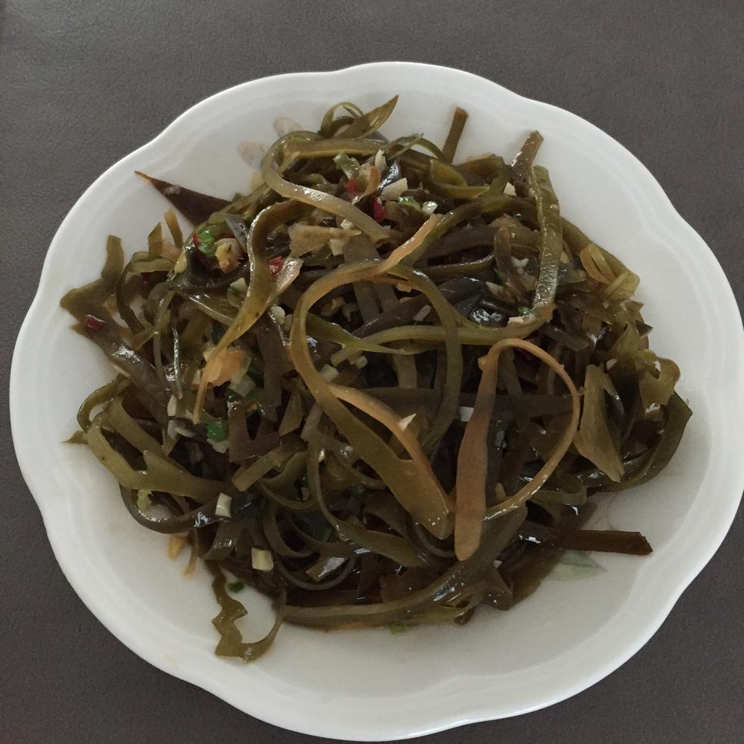 拌海带丝
