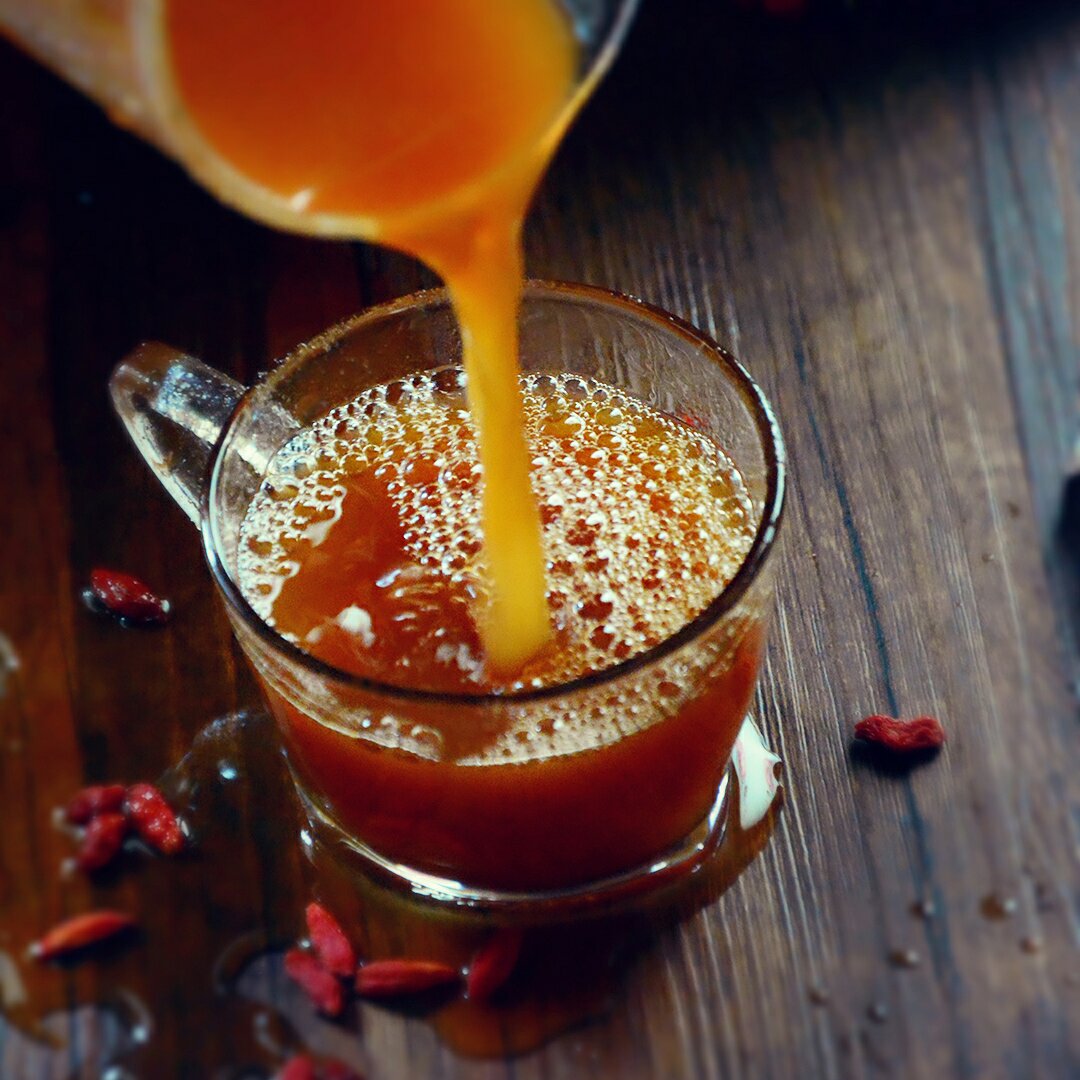 aaa洋做的枸杞红枣汁养肝明目