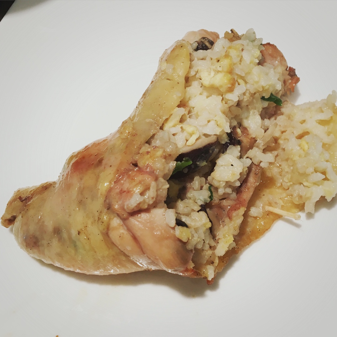 香酥鸡腿包饭