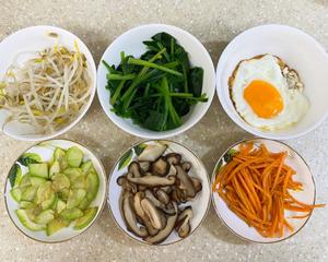 地道韩式石锅拌饭，在家也能轻松做～！的做法 步骤2