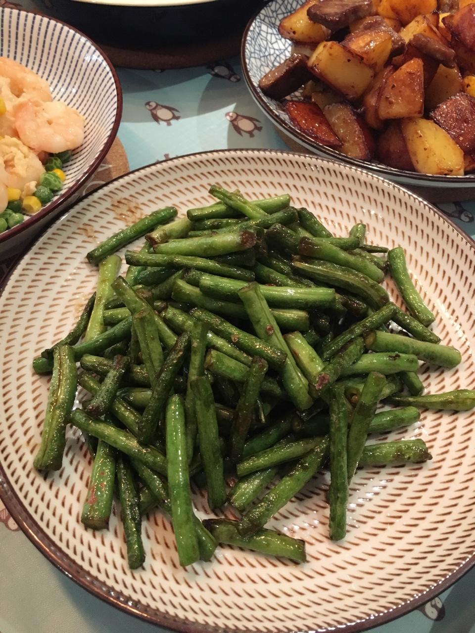 点点爱糖糖做的烤缸豆