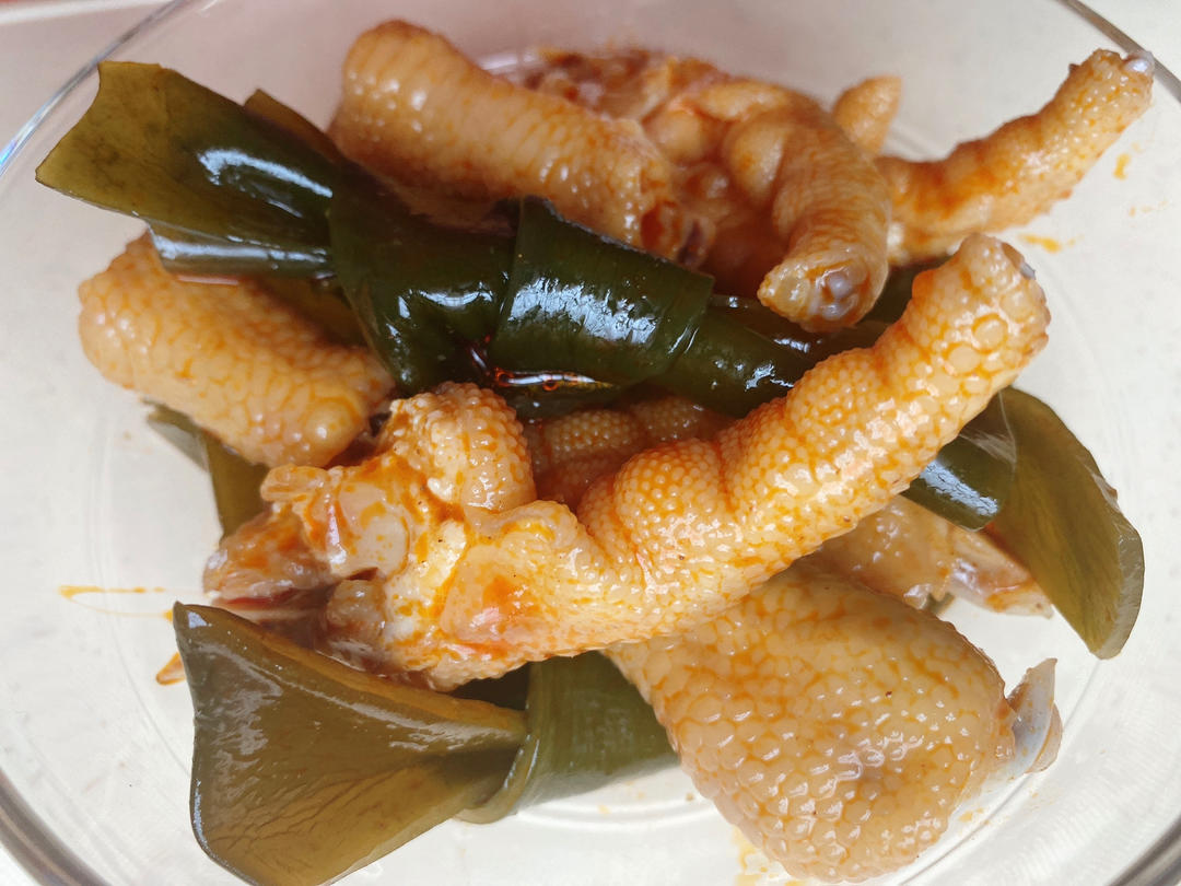 味达美酸辣鸡爪&海带结