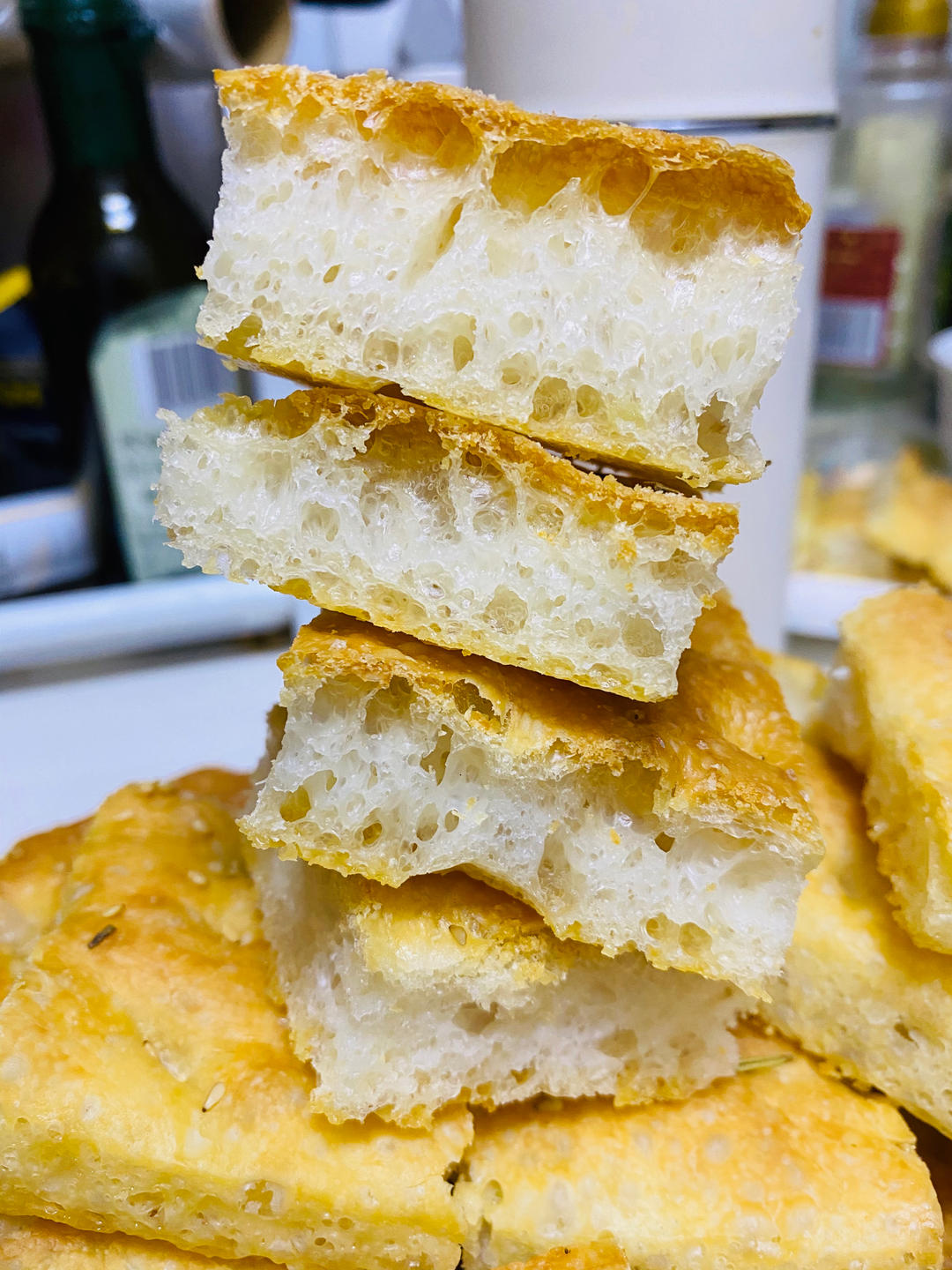 『研究了2年的完美食谱』最简单的免揉佛卡夏