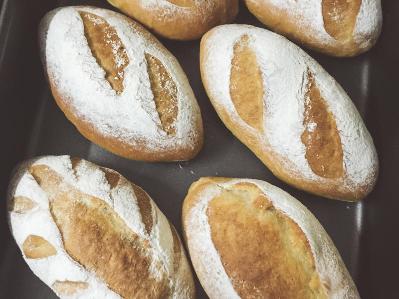 纯奶手撕吐司的做法 步骤1