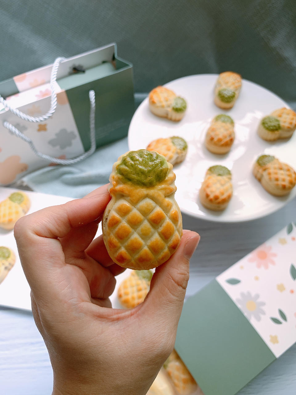 🍍酸甜酥软—小菠萝可爱百分百凤梨酥