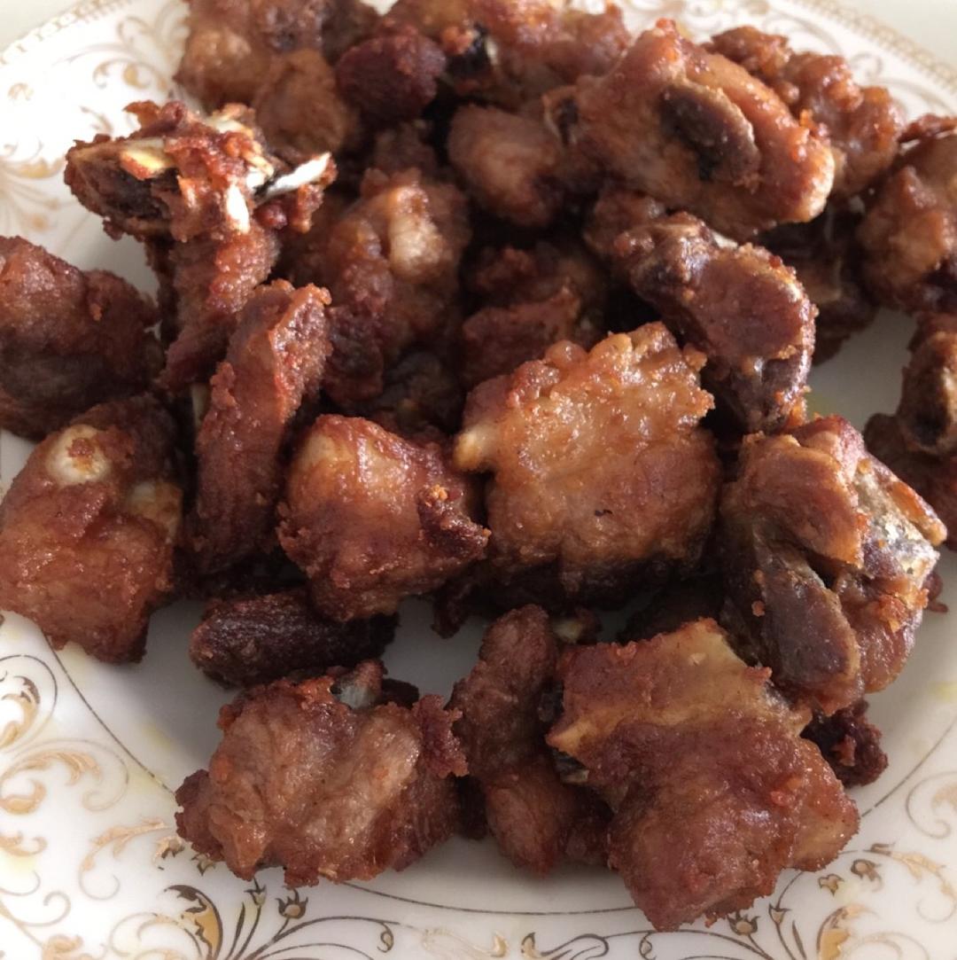 油炸排骨的做法