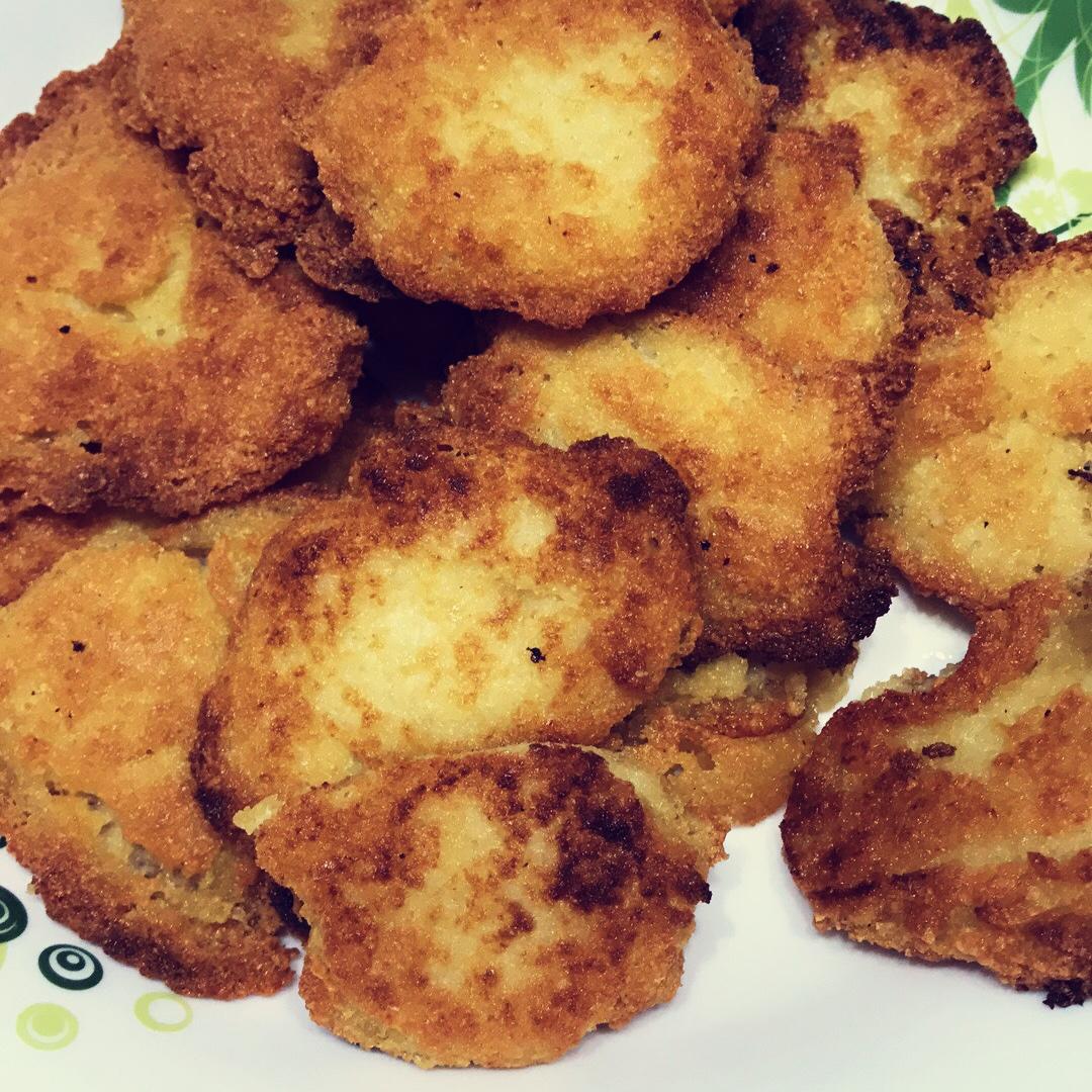自制豆渣饼