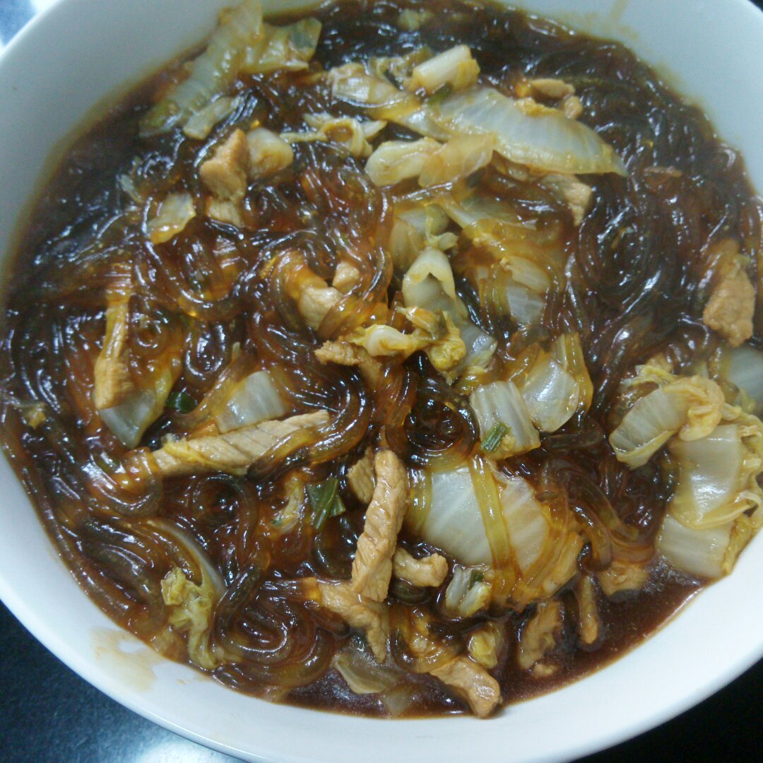猪肉白菜炖粉条