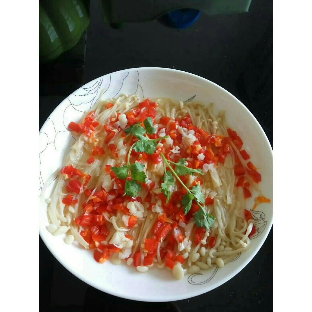 剁椒金针菇