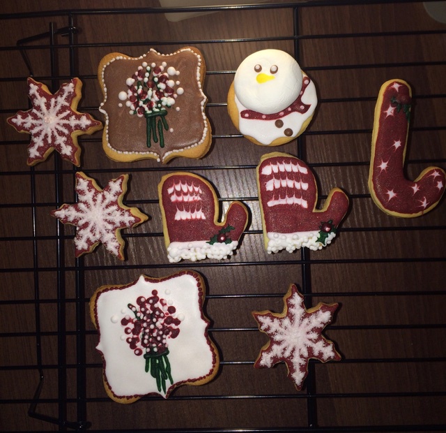 新手五分钟学会的圣诞雪人饼干