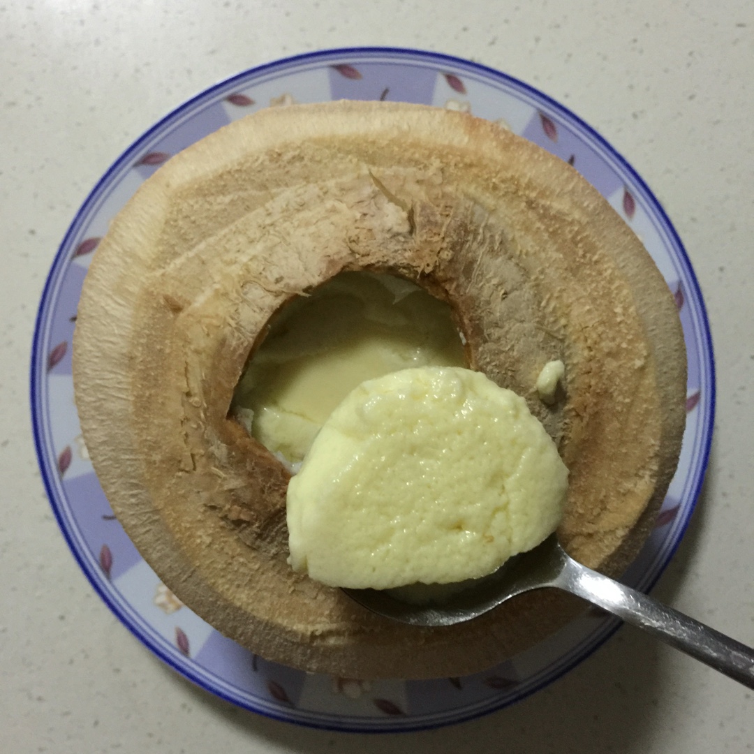 椰皇炖蛋