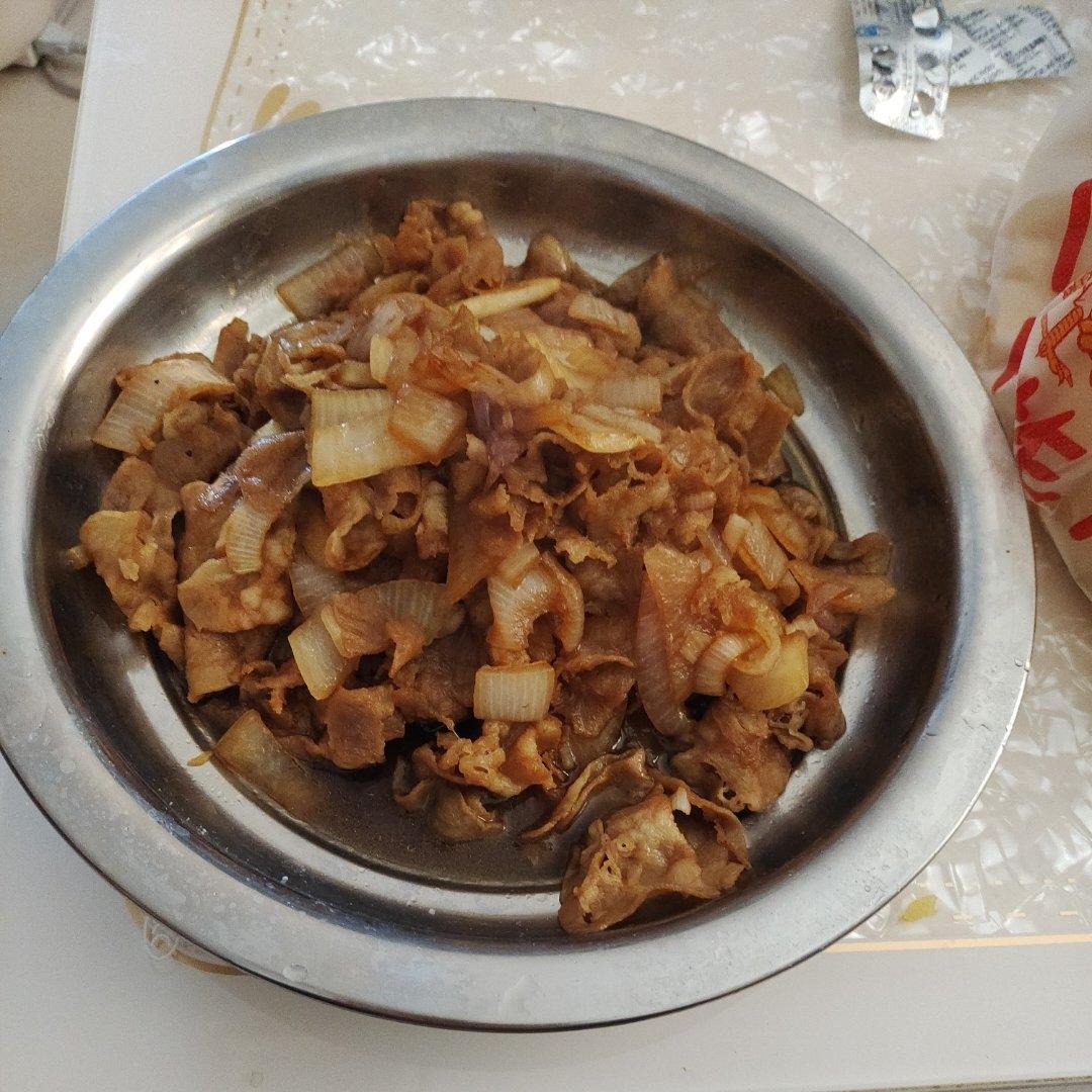 简单易做 肥牛卷炒洋葱