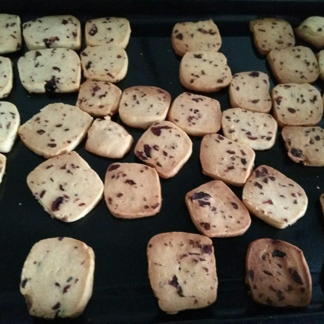 低糖少油版蔓越莓饼干