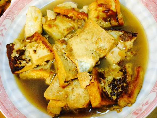 家常煎豆腐