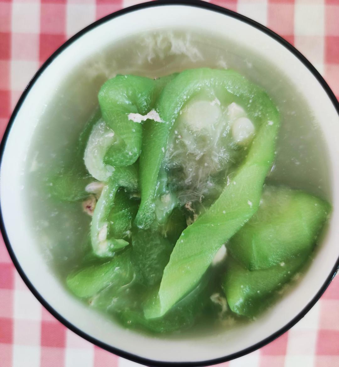 鸡蛋丝瓜汤