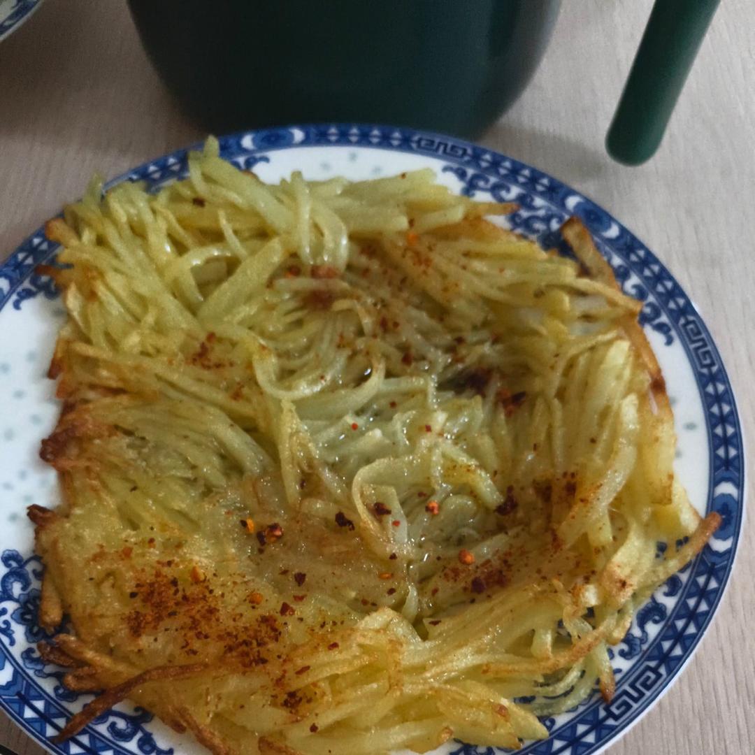 干煸土豆丝饼