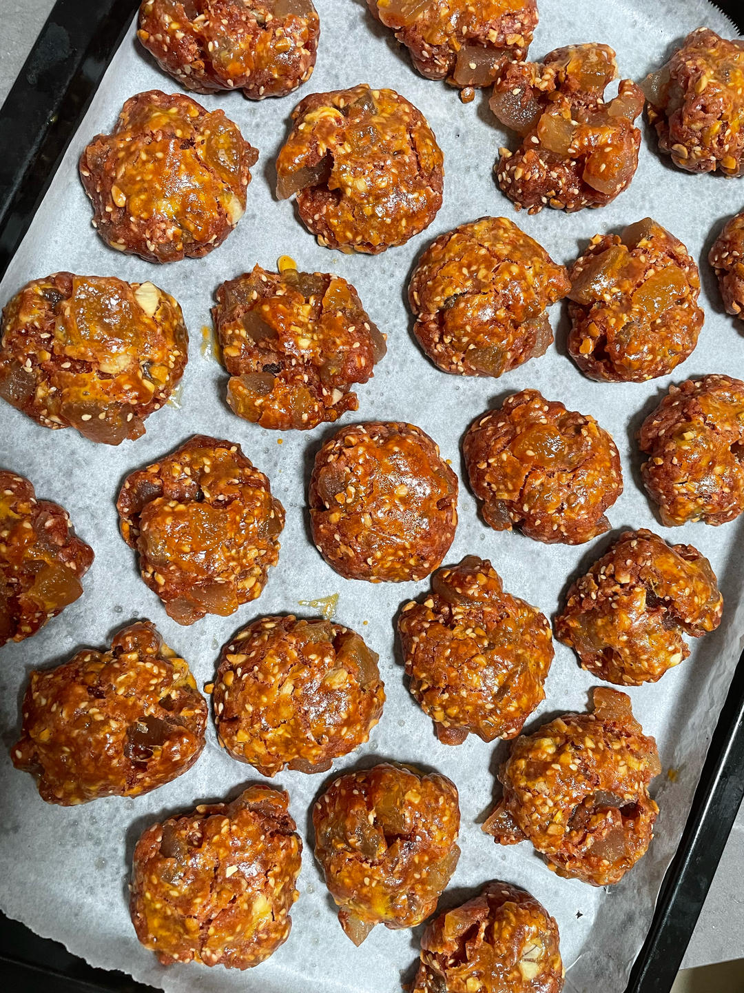 广式鸡仔饼(内有玻璃肉做法)