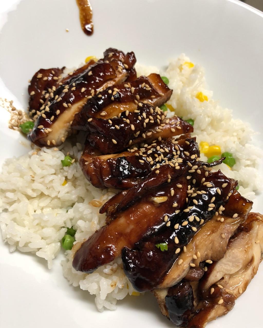 【照烧鸡腿饭】
