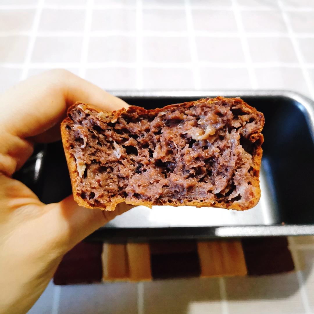 香蕉可可/抹茶快手布朗尼 低卡高纤甜品