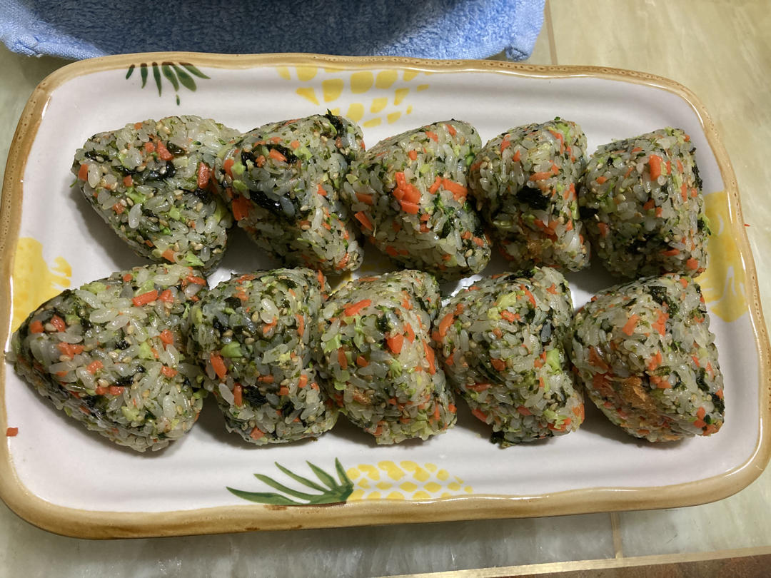 🍙三角饭团～两种吃法😋