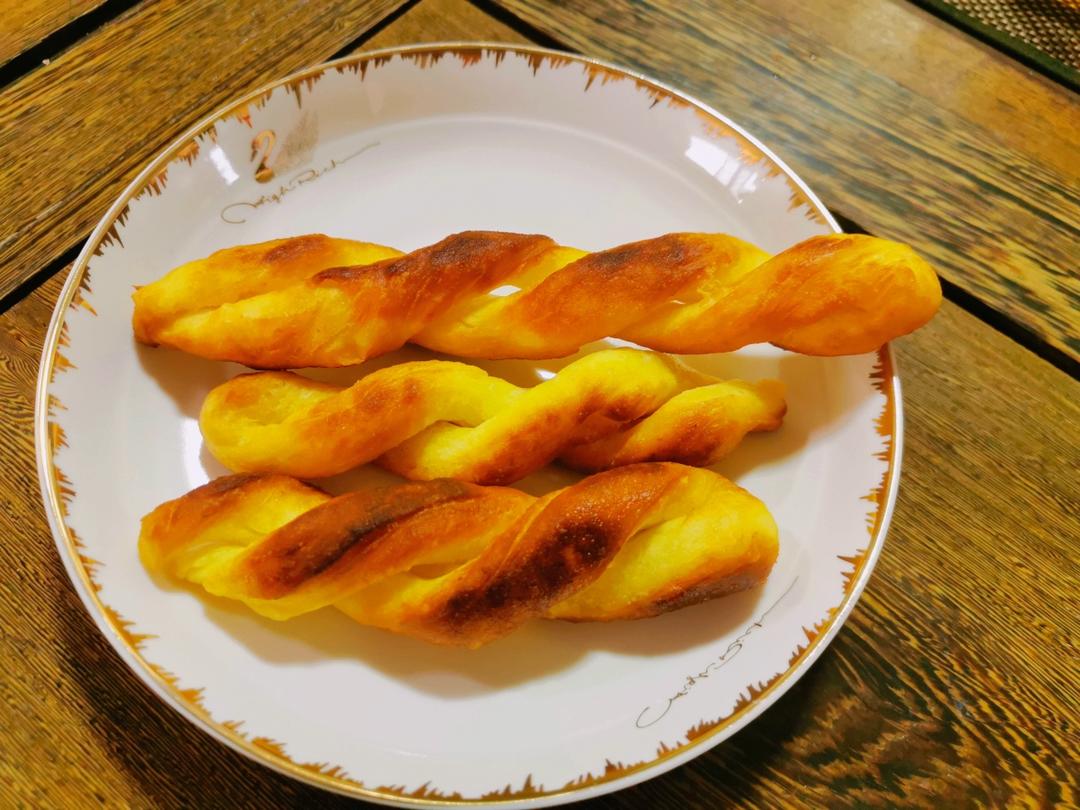 超级松软的奶香麻花