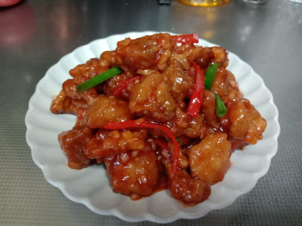 黄小白爱甜做的念念不忘的糖醋排骨&左宗棠鸡