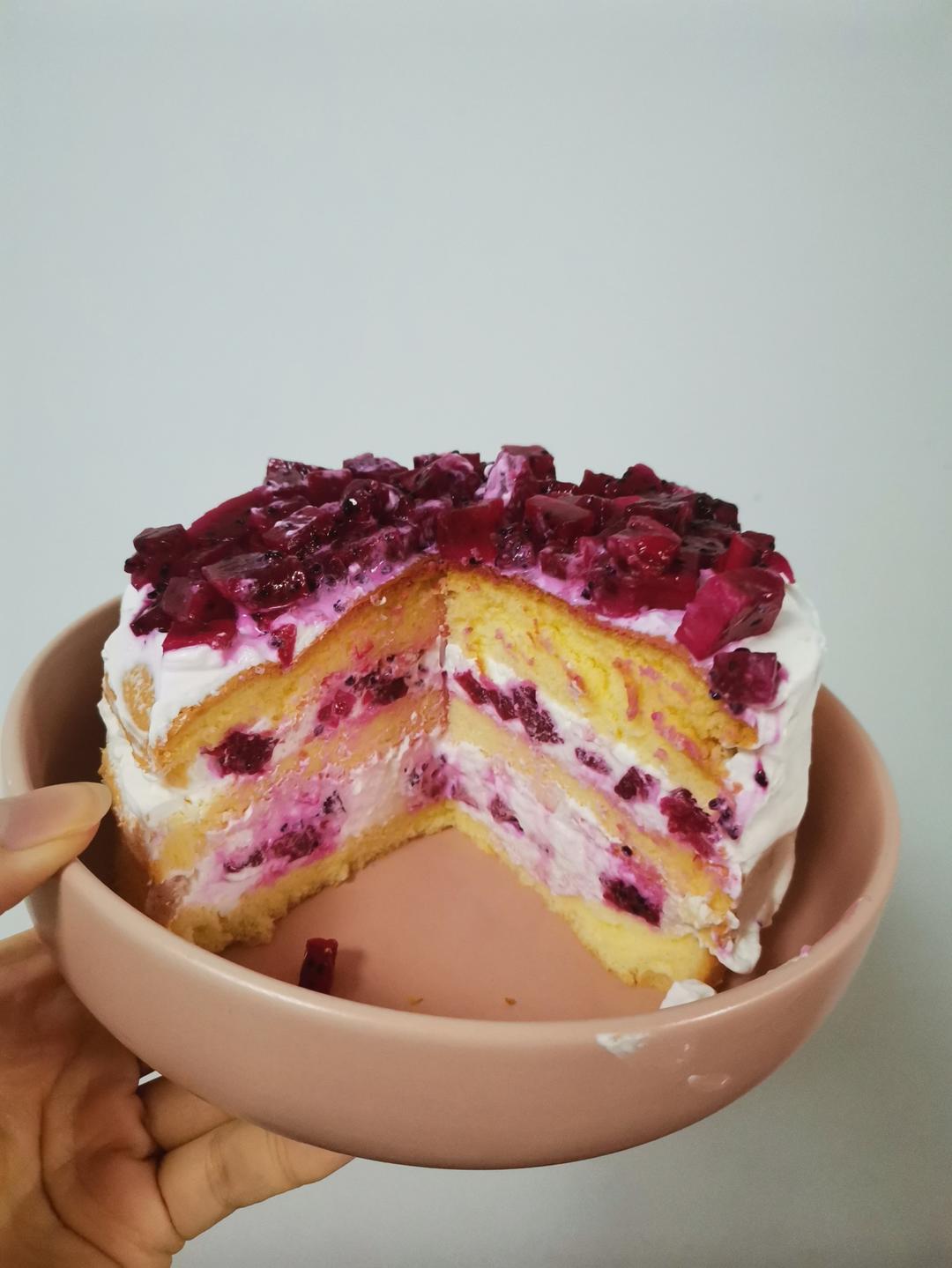 用空气炸锅做6寸戚风蛋糕，新手一次成功