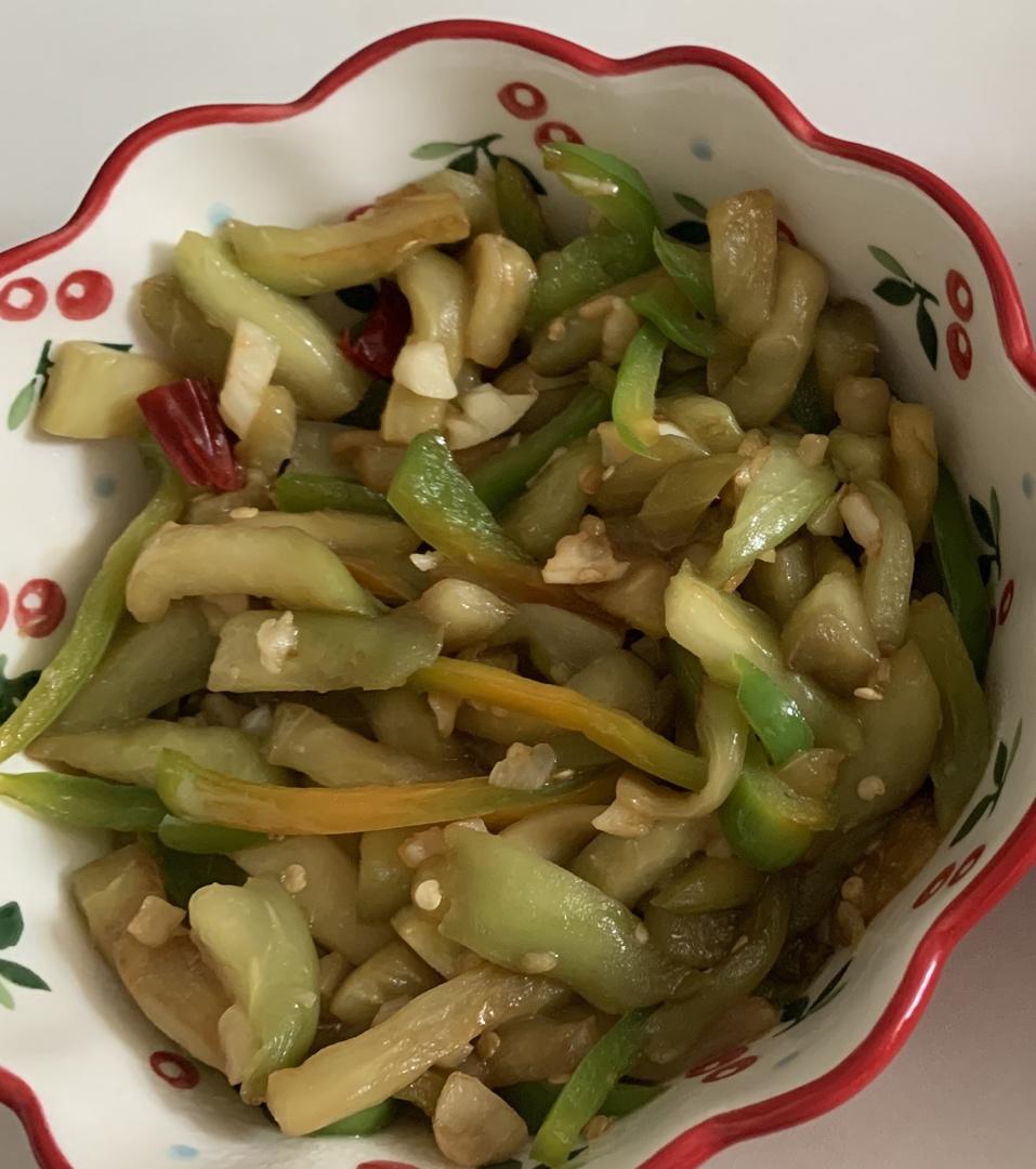 软软糯糯的茄子🍆谁不爱？（蒜泥烧茄条）