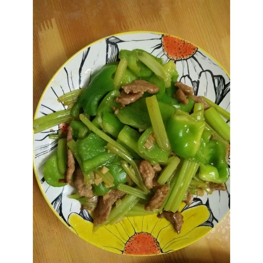 青椒炒肉