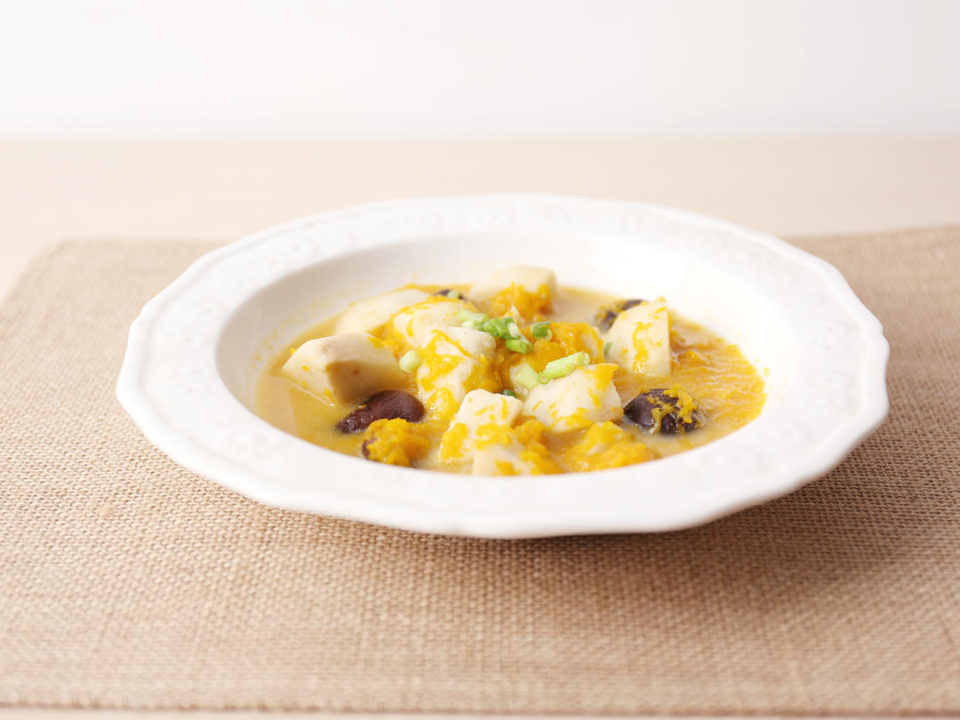 椰汁香芋南瓜煲