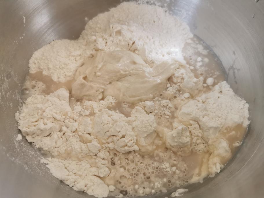 纯奶手撕吐司的做法 步骤1