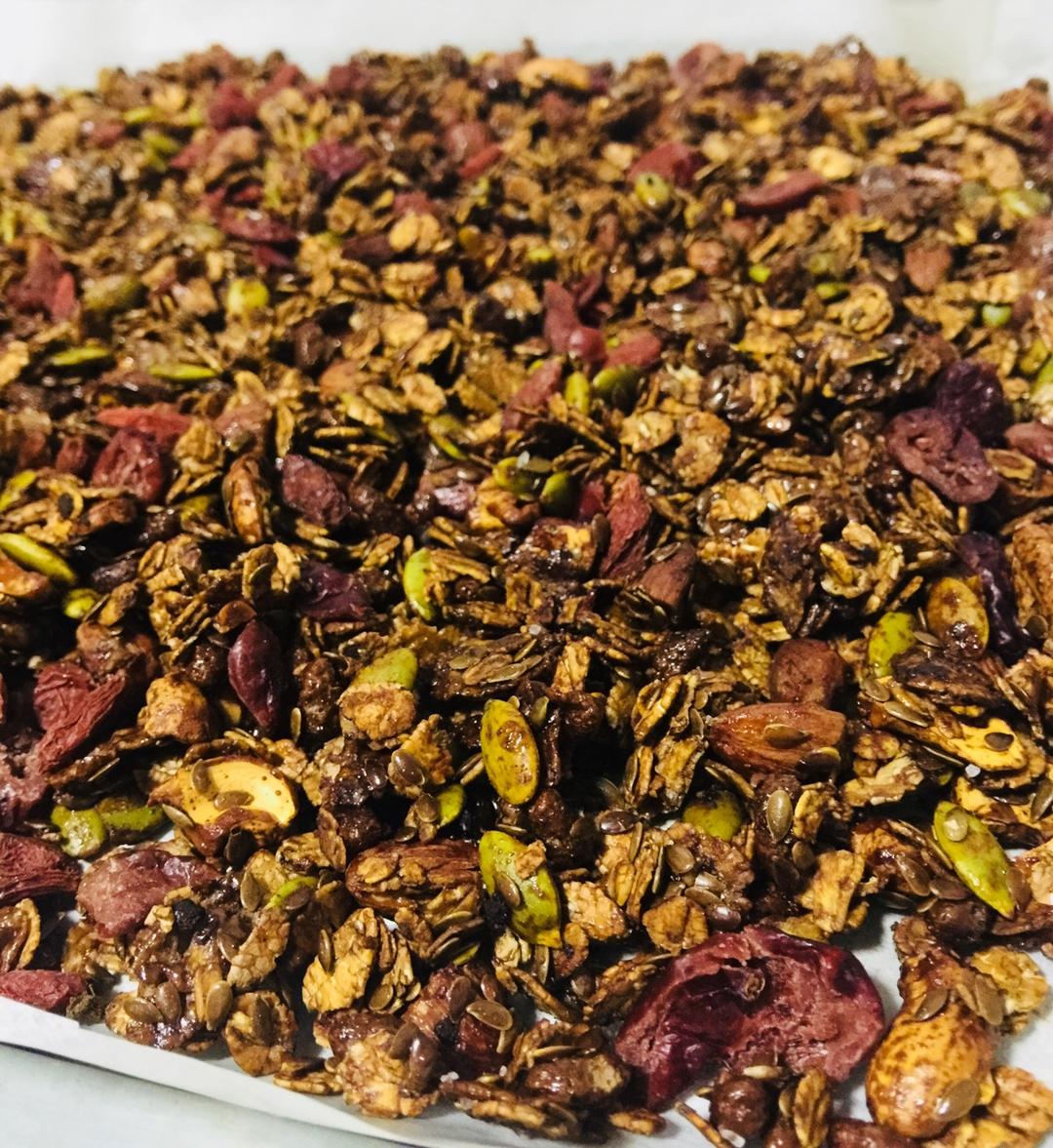 巧克力早餐麦片丨健康·零食