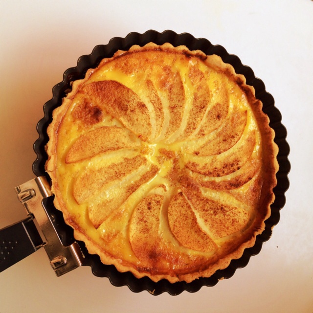 大可心儿做的奶香苹果派