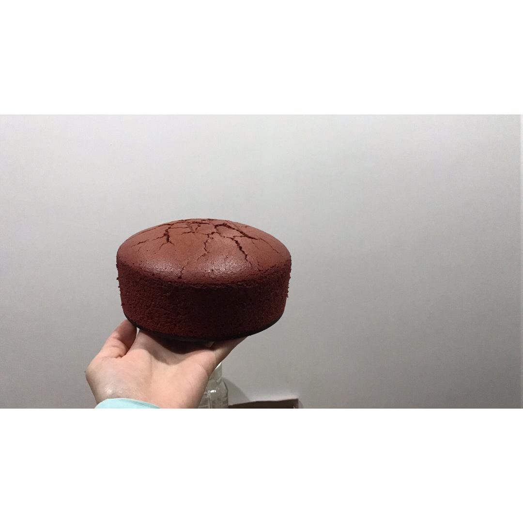 红丝绒裸蛋糕（戚风）