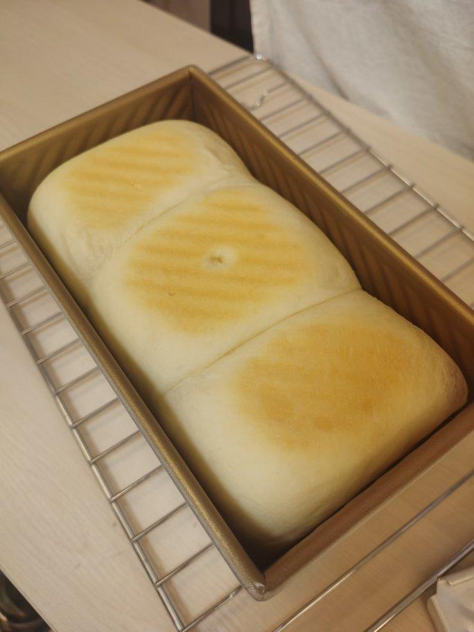 超软拉丝牛奶吐司🍞一次发酵