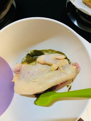 味好美空气炸锅调料                之一鸡两吃的做法 步骤2