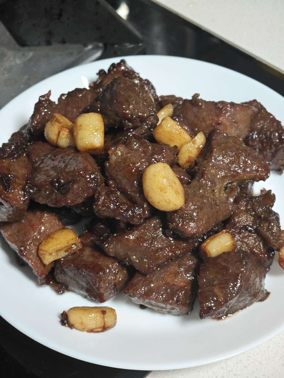 黑蒜子牛肉粒-津门秘方-家庭制作详细版