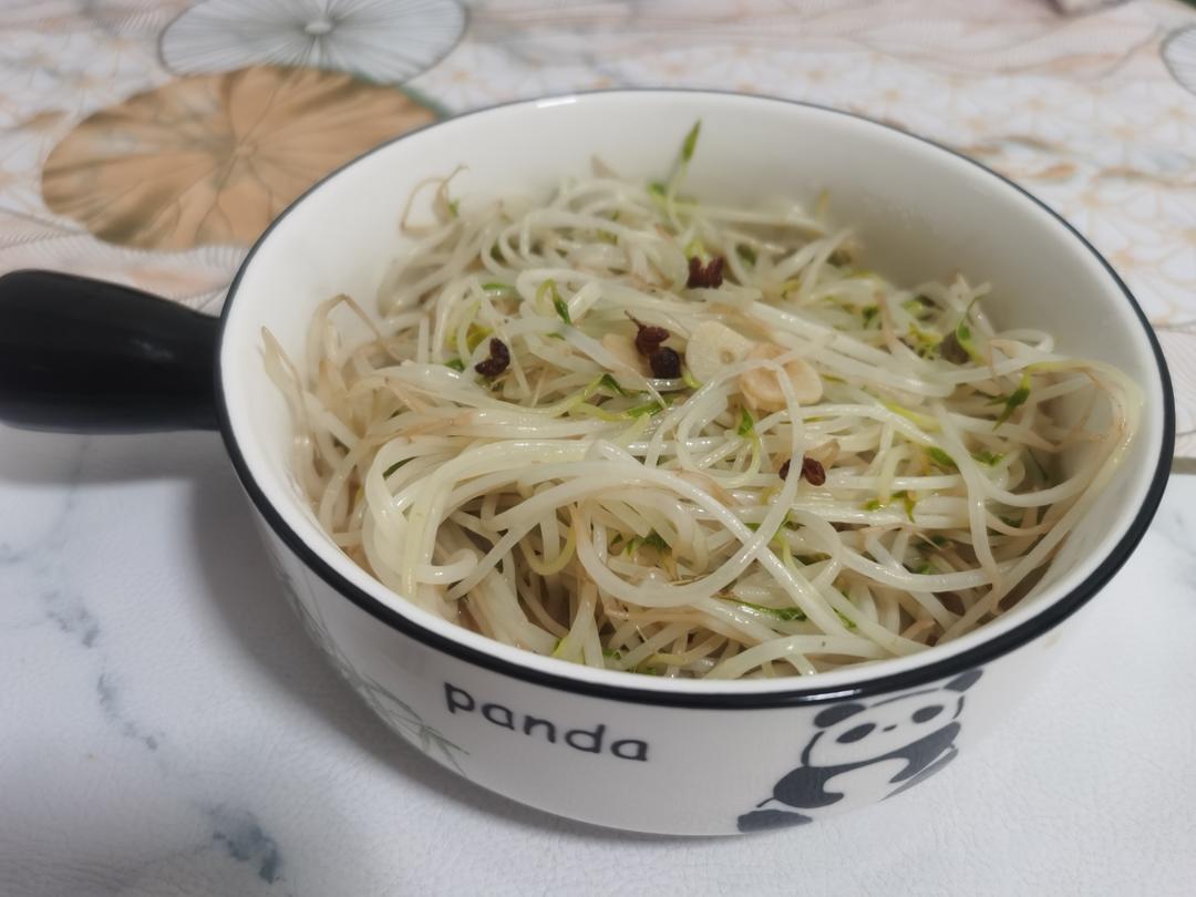 爆炒绿豆芽