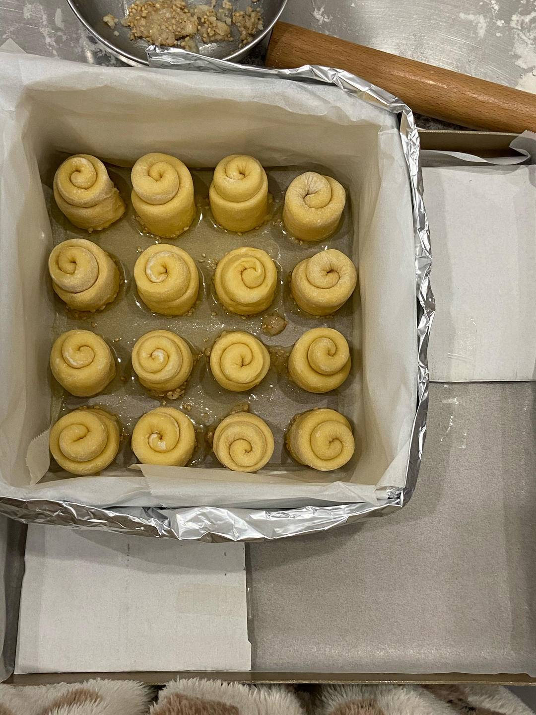 脆底蜂蜜小面包