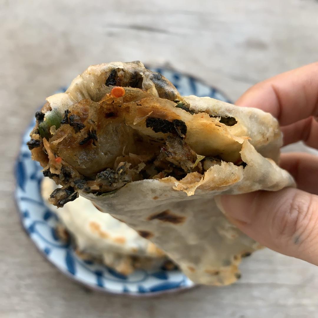 梅干菜猪肉烧饼