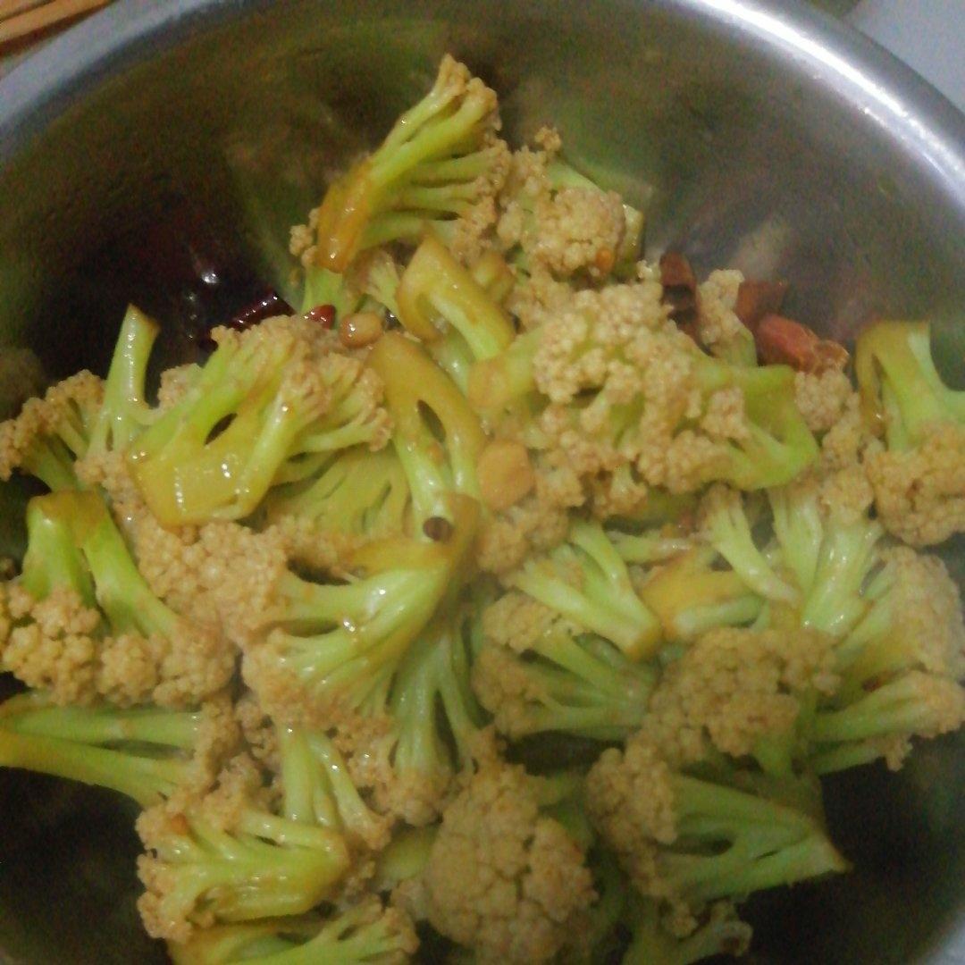 素煸花菜，干煸花菜，五分钟快手菜