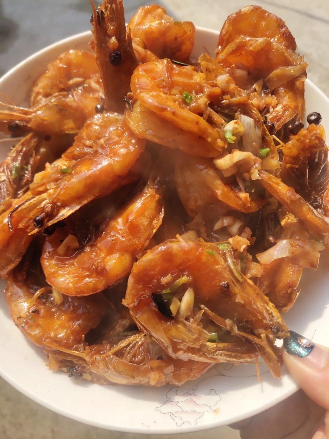油焖大虾