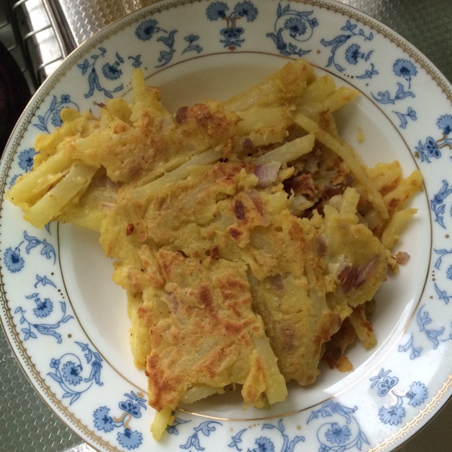 土豆洋葱煎饼